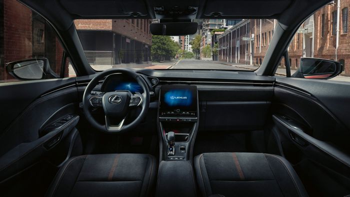 Int&eacute;rieur Lexus LBX 