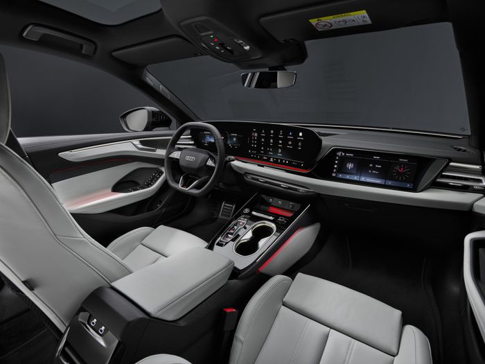 Intérieur de l'audi A6 avant