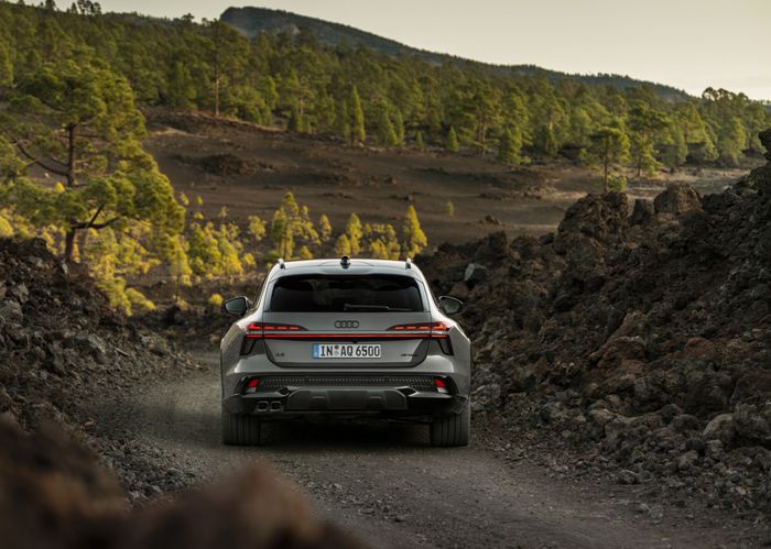 arrière de la Audi A6 ALLROAD