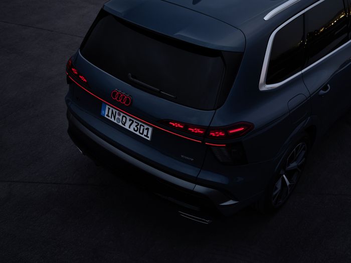 Arri&egrave;re de la Audi Q7