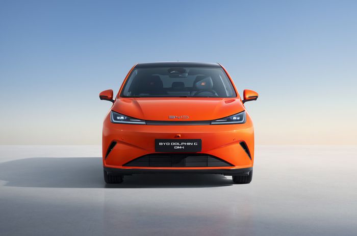 Design avant de la BYD Dolphin