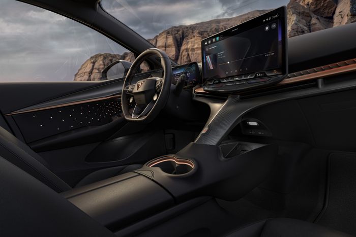intérieur de la Cupra Tavascan