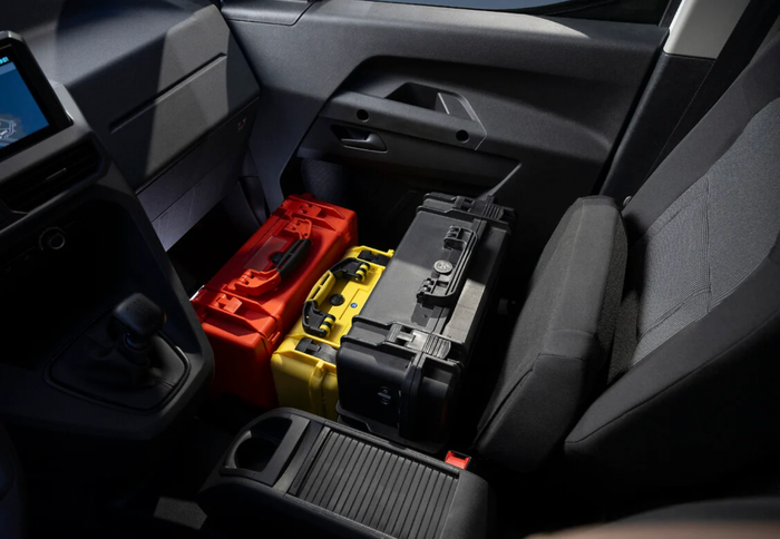 habitacle de la Citroën Berlingo Van First