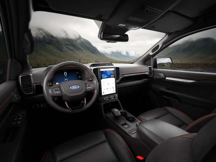 Intérieur Ford Ranger 2025