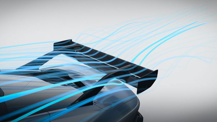 Aileron arri&egrave;re Ford Mustang GTD
