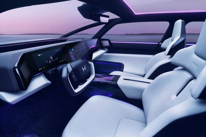 Interieur d'une honda série 0