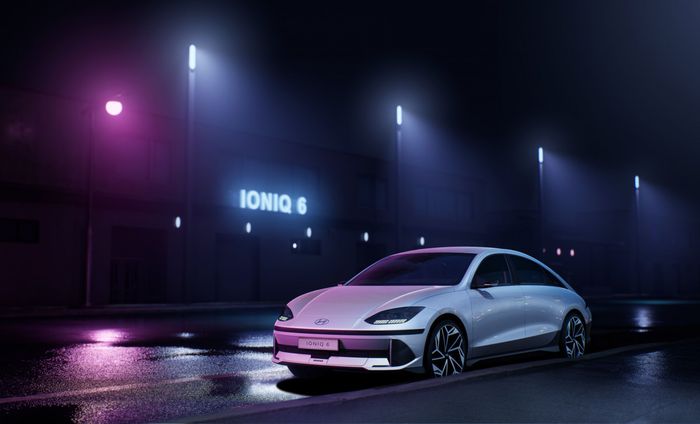 design avant de la ioniq 6