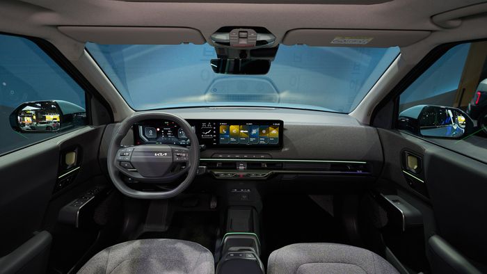 Kia EV2 int&eacute;rieur planche de bord
