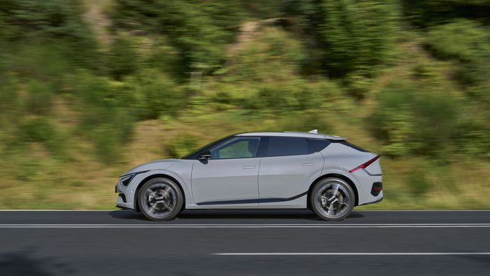 côté de la KIA EV6