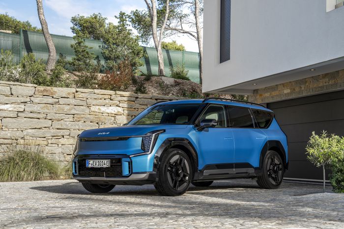 design avant de la Kia EV9