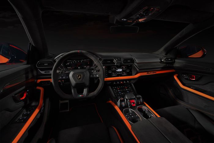 Intérieur du nouveau Urus SE 2024