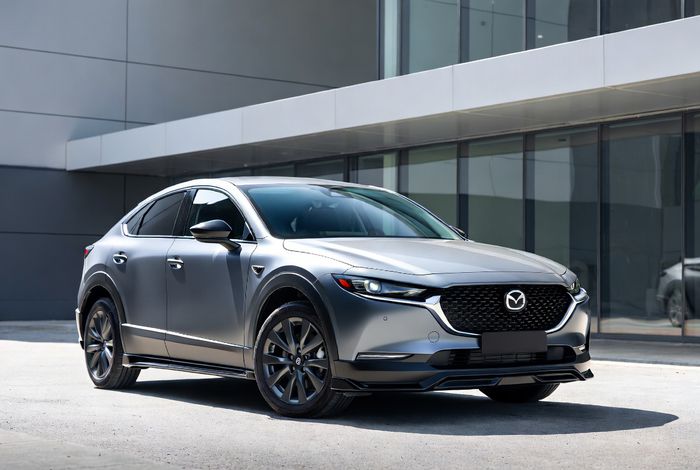 design avant de la Mazda CX-30