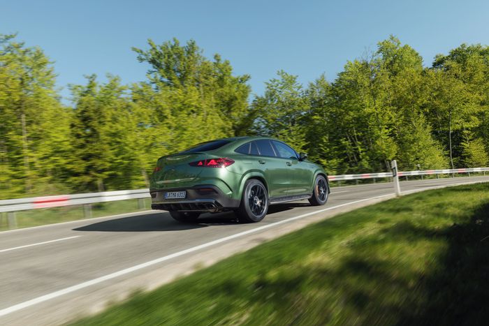design arrière de la Mercedes
