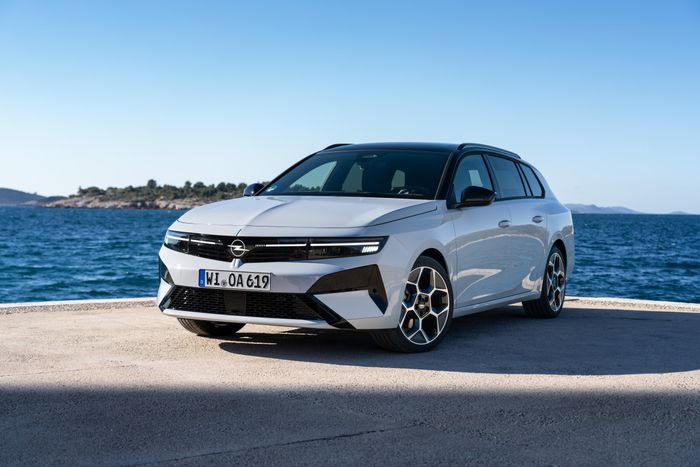Design avant de l'Opel Astra