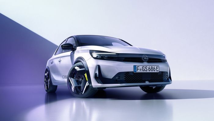Design avant de l'Opel Corsa GSE