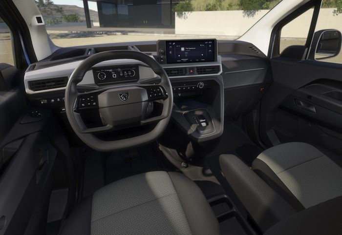 intérieur de la Peugeot Partner Active