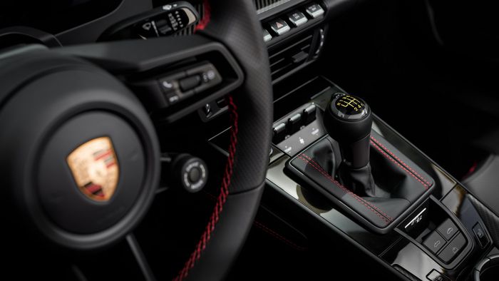Design intérieur de la Porsche 911 GT3 S/C