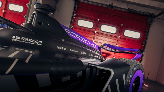 Design avant de la Porsche 975 RSE