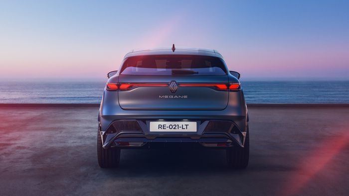 arri&egrave;re de la Renault M&eacute;gane