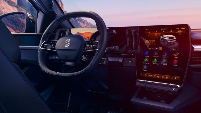 int&eacute;rieur de la Renault M&eacute;gane