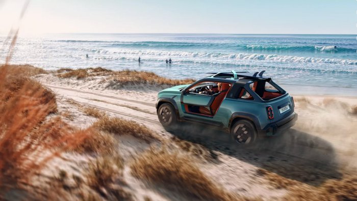 Renault 4 JP4x4 Concept vu de derri&egrave;re