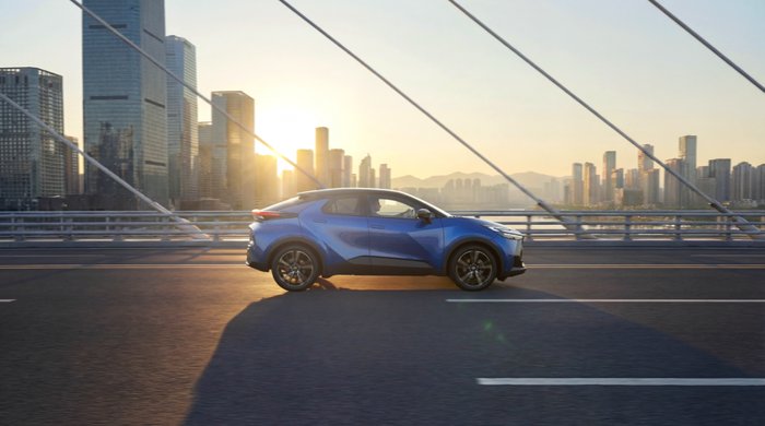 côté de la Toyota C-HR