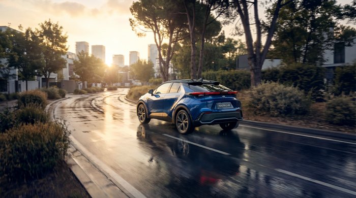 design arrière de la Toyota C-HR