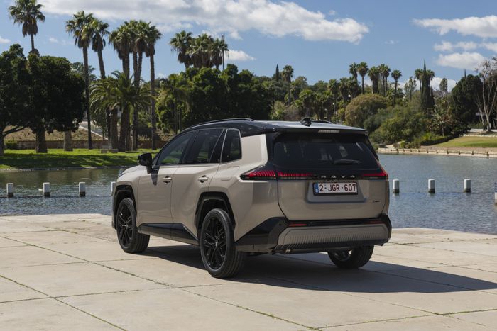 Design Arrière de la Toyota RAV4