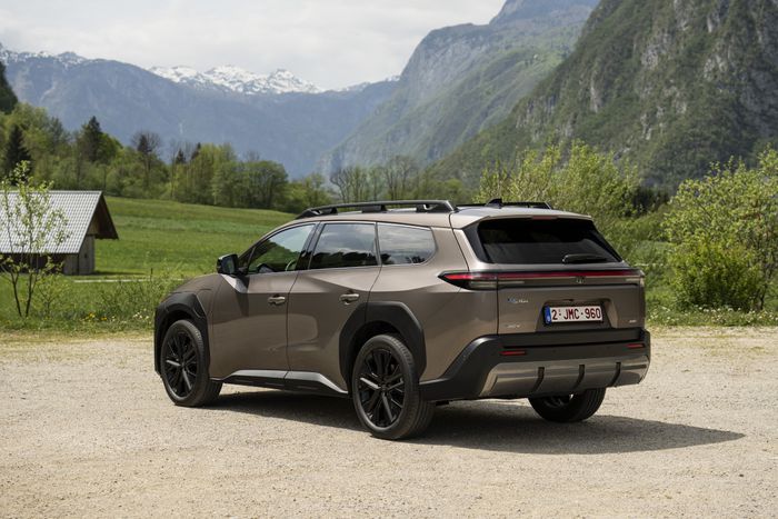 arrière de la Toyota Touring