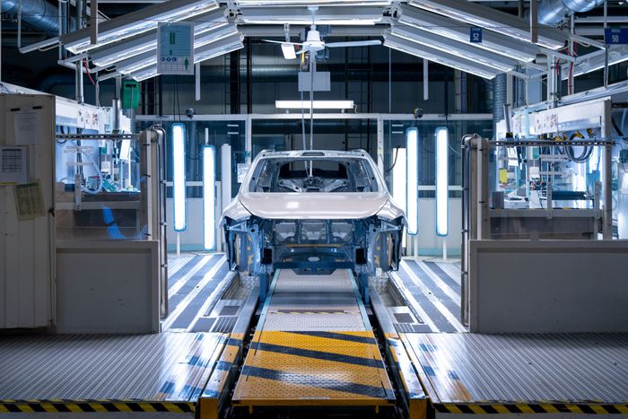 Production de la Volvo EX60