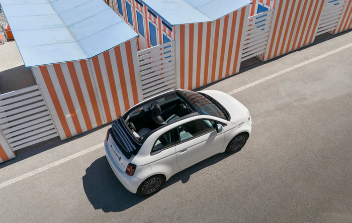 design arrière de la Fiat Dolcevita