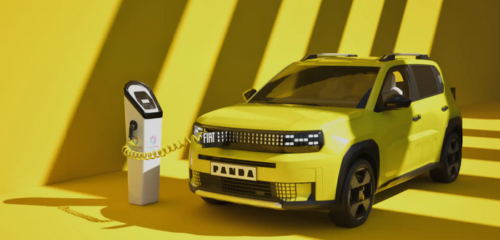 Recharge de la fiat Grand Panda