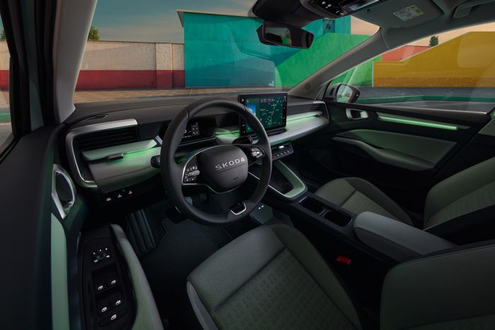 Intérieur de la Skoda Epiq