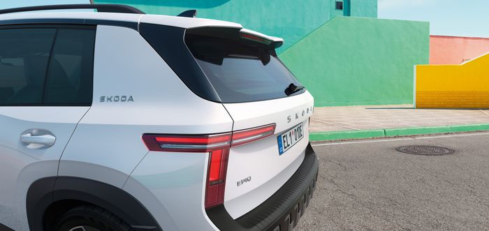 arrière de la Skoda Epiq