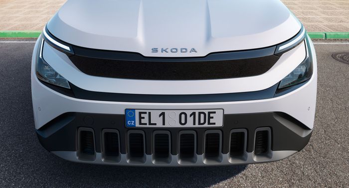 Avant de la Skoda Epiq
