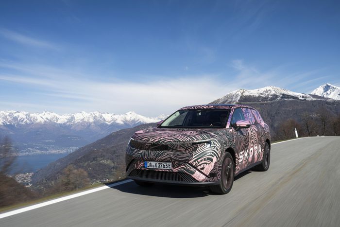 avant de la Skoda PEAQ