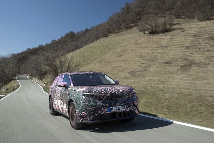design avant de la Skoda Peaq