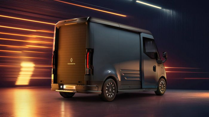 arrière du Renault Estafette E-Tech