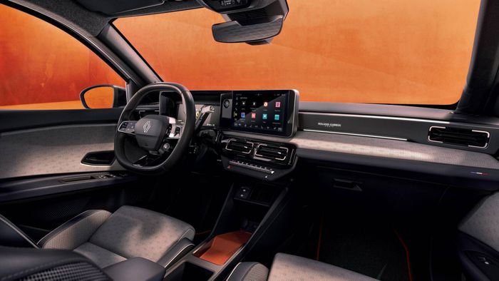 Intérieur de la nouvelle Renault 5 E-Tech Roland Garros