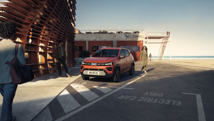 voici la dacia spring 2024