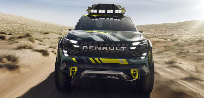 design avant de la renault niagara