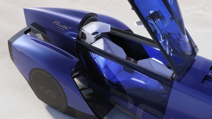 Interieur de la Renault Filante Record 2025