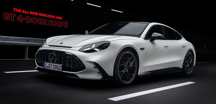 Mercedes-AMG lève le voile sur le GT Coupé 4 Portes, sa sportive électrique la plus extrême à ce jour