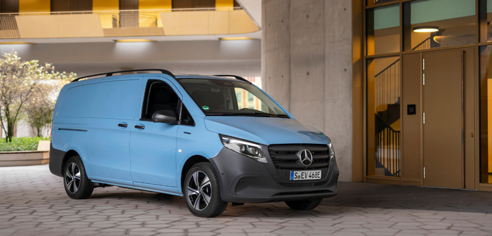 Mercedes eVito Fourgon : plus d’autonomie avec la batterie 90 kWh