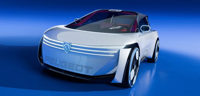 Chose promise, chose due, Peugeot dévoile le concept-car Polygon