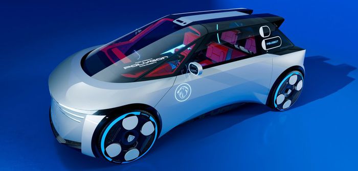 Peugeot dévoile la première image de son concept-car Polygon