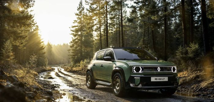 Renault dévoile la future version 4x4 de la 4L avec un inédit show-car