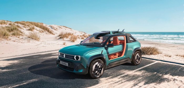 Renault relance la voiture de plage &eacute;lectrique