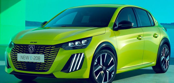 La 208e, la reine des voitures électriques en mars 2024