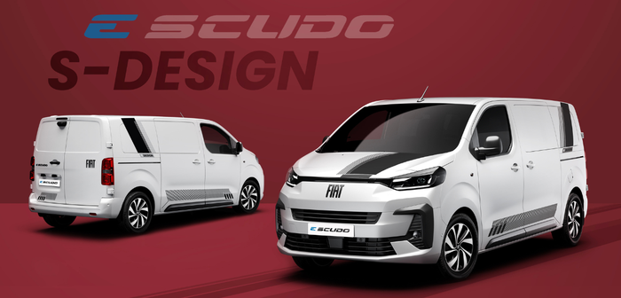 FIAT Professional : Les Nouveaux Scudo et E-Scudo S-Design D&eacute;voil&eacute;s